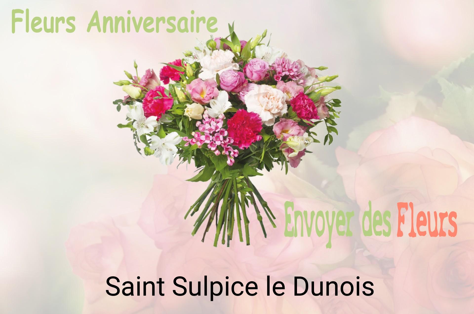 Bouquet de fleurs d’anniversaire livré à Saint-Sulpice-le-Dunois